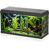Aqpet Acquario in Vetro per Pesci tropicali Completo di Accessori Filtro Luce Simply, 100 80x32x47 cm 100 Litri