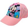 Minni - Minnie Mouse Disney Minni - Cappello con visiera per bambini, Poliestere e cotone