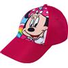 Minni - Minnie Mouse Disney Minni - Cappello con visiera per bambini, Poliestere e cotone