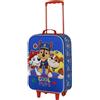 Paw Patrol - Trolley valigia semirigida 3D da Viaggio e Tempo Libero, 2 Ruote, 26L, 52cm