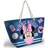 Minni - Minnie Mouse Disney Minnie - Borsa spiaggia 52cm, per il Mare o il Tempo Libero
