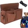 Generic porta attrezzi - Cintura porta attrezzi da lavoro multitasche, borsa da giardinaggio | Tracolla regolabile resistente borsa multiuso per elettricisti, falegnami, edilizia, giardinaggio e