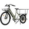 Nilox C3, Ebike Cargo Long, Bici Elettrica Fino a 15kg Anteriori e 50kg Posteriori, Autonomia fino a 50 km, Telaio alluminio 24kg, Motore BAFANG 250W, Batteria 10Ah 360Wh, Display LCD, Freni idraulici