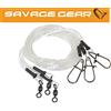 Savage Gear, terminale da luccio da 50cm, 0,85mm, per 20kg - 3 mono siamatori per la pesca del luccio, siamatore per i pesci predatori e pesca spinning