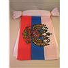 AZ FLAG Ghirlanda 6 Metri 20 Bandiere Russia Con Aquila 21x15cm, Bandiera Russa Con Stemma 15 x 21 cm - Festone Bandierine