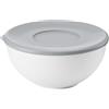Guzzini Contenitore con Coperchio Kitchen Active Design, Grigio, Ø20 x h9.4 cm