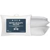 Hotel Essentials Hotel Essential, coppia di cuscini, collezione Luxury (consistenza morbida, media e rigida; 74 x 48 cm), misto-cotone/poliestere, White, Soft 74 cm x 48 cm