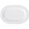 Villeroy & Boch Royal Piatto Ovale Elegante da Portata con Bordo Rialzato, Porcellana Premium Bone, 34 cm