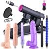 KlicLok Macchina per scopare con dildo e ventosa, macchina del sesso con 7 accessori, macchina per dildo con telecomando wireless, giocattolo sessuale per entrambi