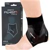 Zamst Filmista Ankle - Cavigliera Ultra Sottile - Supporto caviglia stabilizzante per slogature - Ideale per il calcio e l'atletica Destra, L