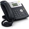 Yealink SIP-T21P E2 Telefono VoIP, Entry-level IP con 2 linee e voce HD, Nero