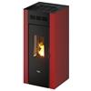 Pegaso stufa pellet pegaso 7022002 elane 9.0 rosso