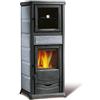Nordica stufa legna nordica 7112392 rossella plus forno 5.0 petra pietra natur