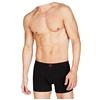 Kappa Boxer Lunghi Uomo Cotone Elastico Confezione 6 Pezzi - 4XL, Nero