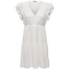 ONLY Onlhelena Lace Capsl Dress Wvn Noos Abito Estivo, Bianco, L Donna