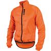BIOTEX Mantellina X-Light Antivento Ciclismo e Running, Abbigliamento Tecnico Sportivo, Giacca Traspirante e Ripiegabile, Arancio Fluo, XXXL