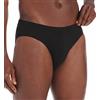 PEROFIL Slip Uomo 4E SUEZ Slip Medio Cotone Nero TG. 5-L