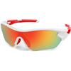 SINSPORT eyewear Occhiali sportivi polarizzati occhiali da sole da uomo occhiali da ciclismo da donna con protezione UV400 per guida, corsa, ciclismo, pesca, golf