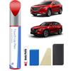 PARTS4EV Kit 46 V Soul Red Crystal Metallic Tricoat vernice per Mazda - Corrispondenza esatta per chip e graffi