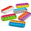 hand2mind Tavolette a Bolle Sensoriali a Base Dieci, Base Dieci per la Matematica, Giocattoli Antistress spingi e scoppia, Giocattoli per la motricità fine, Strumenti di concentrazione per Bambini (Set da 6)