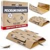 Super Ninja Trappola per Pesciolini d'Argento - 10 Pezzi, Trappole per Pesciolini d'argento, Adesive con Attrattivo Integrato, Inodori e Atossiche per Bagni, Cucine e Cantine - Efficaci fino a 3 Mesi