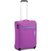 RONCATO LITE SOFT Trolley Cabina 55x40x20 cm| Valigia Bagaglio a Mano Ultra Leggera con 2 Ruote, Chiusura TSA - Orchidea