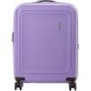 American Tourister Trolley Cabina Rigido, espandibile, 4 ruote girevole e chiusura integrata con combinazione a 3 cifre con funzione TSA. Dispone di un ampio scomparto principale, cinghie elastiche f
