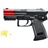 PLAY MORE Pistola Giocattolo a Pallini, Giocattolo con Puntatore e Pallini Inclusi, Calibro 6 mm (V144)