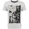 KEY LARGO KEYLARGO Klliberty Round T-Shirt, Bianco (1000), S Uomo