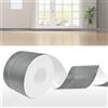 DIKARIYA Battiscopa in PVC Legno, 18M Battiscopa Adesivo 50x20mm Battiscopa per CucinaSigillante Impermeabile Battiscopa Flessibile Autoadesivo Battiscopa Morbido per Cucina, Bagno e Mobili
