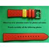 Morellato 21 MM Braccialetto Morellato Pelle Vera Vacchetta Rosso Racing Rally Top Qualità