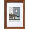 walther design rovere scuro 50 x 70 cm con passe-partout, cornice in legno Fiorito EF070P