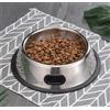 Amyanimals Ciotola Per Animali, In Acciaio Inox - Ciotola Per Cani E Gatti Antiribaltamento, Antiscivolo E Antigoccia - Scodella In Metallo, Anti Ingozzamento, Acqua E Cibo, Per Gatto, Cane, Coniglio