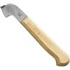 AUSONIA COLTELLO INNESTO A TRIANGOLO LAMA ACCIAIO MANICO LEGNO ATTREZZO INNESTARE PIANTE
