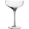 Leonardo Poesia 069169 - Set di 6 calici da champagne lavabili in lavastoviglie, altezza 16 cm, 260 ml, trasparenti