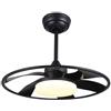 Brightium Ventilatore DC 26 W, 6 pale, 2950 lm, 3000-4000-6500K, 6 velocità, remoto, memoria e timer; ideale per climatizzazione e comfort.
