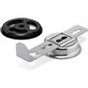 Bosch muz9sv1 trafila biscotti in acciaio inox per tritacarne di robot da cucina mum9
