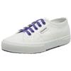 Superga 2750 COTCONTRASTU, Scarpe da ginnastica Unisex - Adulto, Bianco (White/Violet Purple A0B), 43 EU