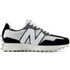 NEW BALANCE 327, Sneaker Uomo, Nero, 37.5 EU