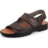 Fly Flot Sandalo Uomo in Evopell con Cinturino a Strappo Regolabile, Sottopiede Imbottito Antishock in Pelle