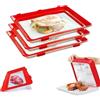 Euleryoo 3PCS Vassoio per conservazione alimenti, Unità di Contenitori Alimentari per Salumi Fresh, Contenitori per Affettati Fresh, Contenitore per Affettati Frigorifero Vaschette,Affettati da Frigo