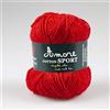 BORGO DE' PAZZI FIRENZE 10 Gomitoli Cotone (Rosso) da 50g, Filati Cotone per Uncinetto e Ferri, Per Maglieria Fai da Te, Filato per Uncinetto e Ferri Made in Italy, BORGO DE' PAZZI FIRENZE