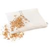 NATURECA cuscino di farro, cuscino per il collo, cuscino per dolori al collo, cuscino per chi dorme sul fianco con federe in bambù, cuscino di supporto per il collo in pula di farro, cuscino ortopedi