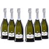 Sant'Orsola Casa Sant'Orsola - Spumante Moscato d'Asti D.O.C.G., da Uva Moscata Bianca, Gusto Fresco e Delicato, 6x750 ml