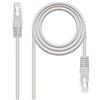 Nano Cable Nanocable 10.20.0101 - Cavo di rete Ethernet RJ45 Cat. 5E UTP AWG24, grigio, 1 mts