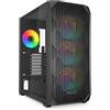Sharkoon AK3 RGB Midi Tower Nero (AK3 RGB Black ATX [schwarz])