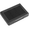 Atyhao Custodia per Carte da Gioco, 28 in 1 Scatola Porta Cartucce in Plastica PP per 3DS DSL DSI LL Fodera Morbida e Fibbia Magnetica (Nero)