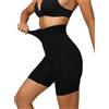 Wonderwear® Shape Hose aus Deutschland - Bauchweg Unterwäsche Damen - Miederhose stark formend - Figurformend & atmungsaktiv - High Waist Shapewear Leggings (Gr. XS - XXL), Nero , M-L
