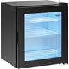 Royal Catering Mini congelatore 88 L Congelatore piccolo con 3 ripiani, vetro temperato a tre strati, porta auto chiudente, illuminazione a LED, professionale, ideale per B2B clienti.