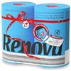 renova, carta igienica, Confezione da 5 x 4 rotoli blu